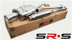 SRS Honda Civic 92-00 2/4DR EX catback exhaust system TYPE RE