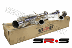 SRS Mitsubishi Lancer EVO 8/9 03-06 catback exhaust system