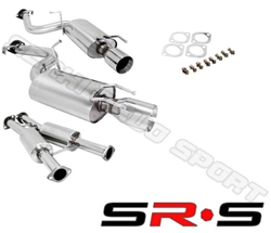 SRS Nissan 300ZX 1990-1996 Z32 2 Seater Stainless Steel Catback Exhaust System