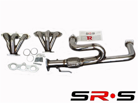 HONDA ACCORD 98-02 V6 STAINLESS STEEL HEADER INCLUDES DOWNPIPE