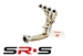 SRS HONDA CIVIC/CRX 88-00 ALL MODEL STAINLESS STEEL HEADER 4-2-1