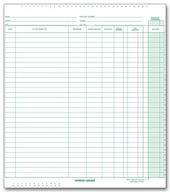 Expense/Ledger Ledger