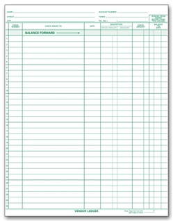 Compact Size Expense Ledger