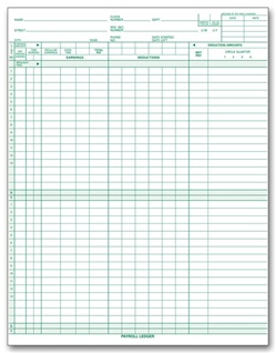 Top Write Payroll Ledger