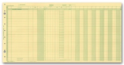 Long Stub Payroll/General Expense Journal