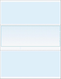 Blank Middle Position Lattice Background Check Stock - Perfs at 3.5", 7.0"