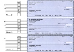 Business Size 3 to a page Accounts Payable Checks