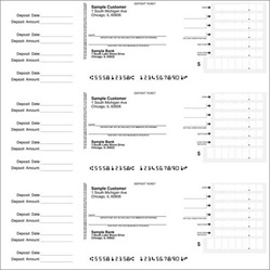 Deskset Deposit Tickets