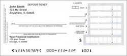 Personal Size Deposit Tickets in Pads