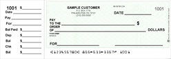 End-Stub Personal Size Checks - Low Vision Format