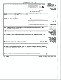 1098-C [B] Donor Copy B - Laser Forms