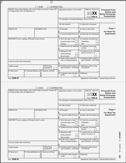 1099-B [1] Payer State Copy 1 - Laser Forms