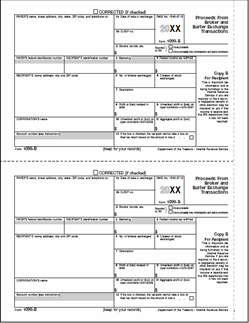 1099-B [B] Recipient Copy B - Laser Forms