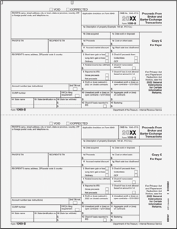 1099-B [C] Payer Copy C - Laser Forms