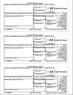 1099-INT [B] Recipient Copy B - Laser Forms