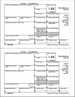 1099-MISC [2] Recipient State Copy 2 - Laser Forms