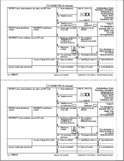 1099-R  [C] Recipient Copy C - Laser Forms