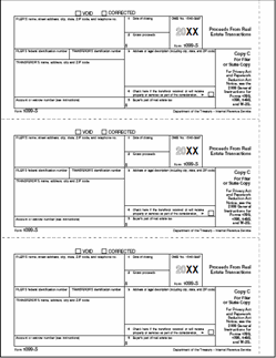 1099-S [C] Filer or State Copy C - Laser Forms