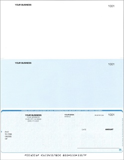 Bottom Position Linen Background Laser Checks - Perfs at 4.0", 7.5"