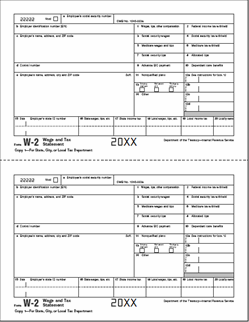 W-2 [1] Employer’s State Copy 1 - Laser Forms