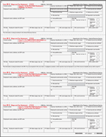 W-2 [B/C/2/2] Employee’s Copies - Federal Copy B, Record Copy C, State Copy 2, and extra State/Local Copy 2 - 4-Up Laser Forms