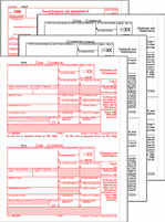 1099-DIV Preprinted Set 3-part