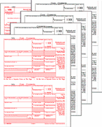 1099-DIV Preprinted Set 4-part