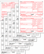 W-2 Traditional Preprinted Set 6-part