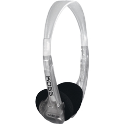 Headphones, Koss Clear w/ 6ft Cord