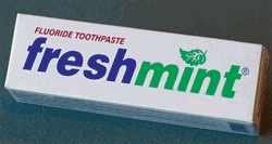 Fluoride toothpaste, individual box