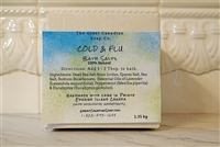 Cardboard box of CF Eucalyptus Bath Salts - 100% Natural, 1.35 kg, for alleviating aches and chills