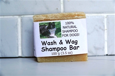 Wash & Wag Shampoo Bar for Dogs - Square 100 g