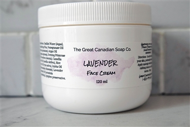 Lavender Face Cream - 120 ml (4.0 fl oz)