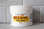 Dry & Mature Face Cream - 99% Natural - 60 ml (2.0 fl oz) Jar