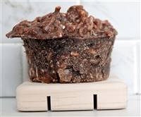 Cocoa & Oatmeal Hand Milled Goat Milk Soap - 98% Natural - 150 g (5.3 oz) Muffin Shape