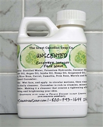 Unscented Cucumber Infused Face Wash -250 ml