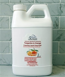 Tangerine Orange Foaming Liquid Soap Refill 2000ml
