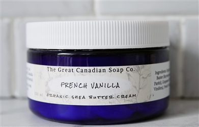 French Vanilla Organic Shea Butter Cream - 120 ml