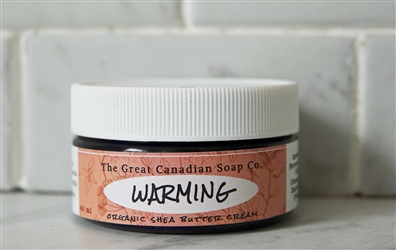 Warming Organic Shea Butter Cream - 60 ml