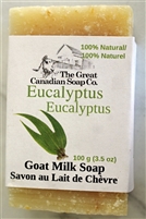 Eucalyptus Goat Milk Soap - Rectangle Bar 100 g