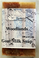 Woodlands Goat Milk Soap - Rectangle Bar 100 g