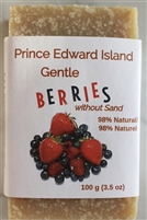 Prince Edward Island Berries Gentle Goat Milk Soap - 98% Natural - 100 g (3.5 oz) Rectangle Bar