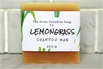 Lemongrass Hard Goat Milk Shampoo Bar - 100 g