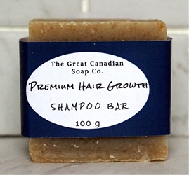 Premium Hair Growth Hard Goat Milk Shampoo Bar - Square 100 g