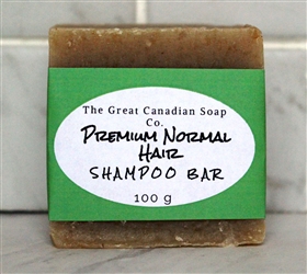Premium Normal Hair Hard Goat Milk SHAMPOO Bar - Square 100 g (3.5 oz)