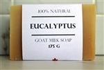 Extra Large Eucalyptus Goat Milk Soap - 100% Natural - 175 g (6.2 oz) Rectangle Bar