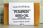Pumpkin Seed Oil Unscented Goat Milk Soap - 175 g