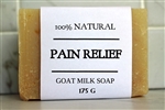 EXTRA LARGE BAR - Pain Relief Goat Milk Soap - 100% Natural - 175 g (6.2oz)