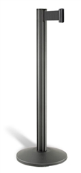 Retractable Belt Stanchion Beltrac 3000 Black