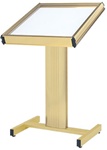 22" x 28" Directrac Podium Display Stand with Standard Base